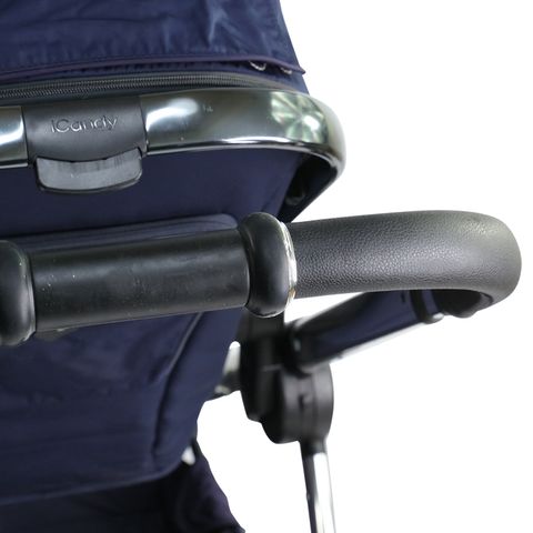 iCandy Peach 5 Chassis, Seat & Carrycot - Navy Blue, Prams